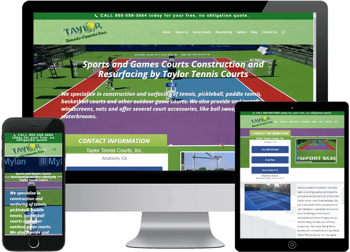 Taylor Tennis Courts Horizon Marketing