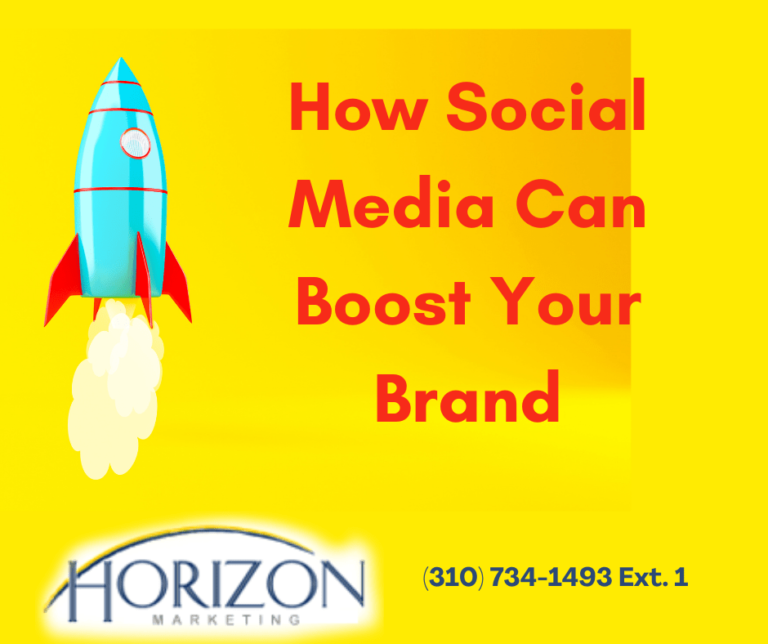 How Social Media Can Boost Your Brand - Horizon Marketing